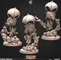 3D Printed Cast n Play 685 Vulcan Solvars Vulcan Dwarves Set 28mm 32mm D&D