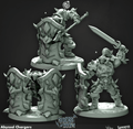 3D Printed Cast n Play Abyssal Chargers Riders of Doom Set 28mm 32mm D&D
