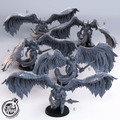 3D Printed Cast n Play Angel Justicar Set 28mm 32mm D&D