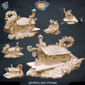 3D Printed Cast n Play Apothecary's House Kingdom Of Thamarya 28mm 32mm D&D
