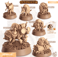 3D Printed Cast n Play Armillo - Armadillo Companions 28mm 32mm D&D