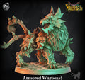3D Printed Cast n Play Armored Warbeast Verdant Hideout 28mm 32mm D&D