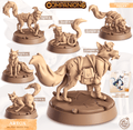 3D Printed Cast n Play Artox - The Arctic Fox Companions 28mm 32mm D&D