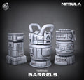 3D Printed Cast n Play Barrels Nebula Origins 28mm 32mm D&D