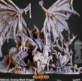 3D Printed Cast n Play Belevon Swamp Black Dragon Rise of the Dragons 28 32mm D&D