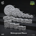 3D Printed Cast n Play Belowground Bases Enter the Drains 28mm 32mm D&D