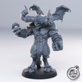 3D Printed Cast n Play Bull Demon 28mm 32mm D&D