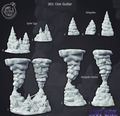 3D Printed Cast n Play Cave Scatter The Lost Cave 28 32mm D&D