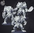 3D Printed Cast n Play Chaos Trolls Set 28mm 32mm D&D