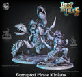 3D Printed Cast n Play Corrupted Pirate Minions 28mm 32mm D&D