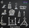 3D Printed Cast n Play Crypt Artifacts Torture Devices 28mm 32mm D&D