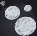 3D Printed Cast n Play - Cursed Crew Bases 28mm 32mm D&D