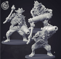 3D Printed Cast n Play - Deadly Canon Skeleton 28mm 32mm D&D