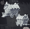 3D Printed Cast n Play Demon Hunters Carriage 28mm 32mm D&D