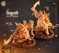 3D Printed Cast n Play Depths of Hell - Ongroth, Lord of Gluttony 28mm 32mm D&D