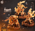 3D Printed Cast n Play Depths of Hell - Riggath Skeletal Demon 28mm 32mm D&D