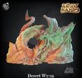 3D Printed Cast n Play Desert Wyrm On Ancient Sands 28mm 32mm D&D