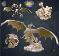 3D Printed Cast n Play Dragon Tamer Kingdom Of Thamarya 28mm 32mm D&D