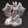 3D Printed Cast n Play Evil Mistress 28mm 32mm D&D