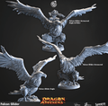 3D Printed Cast n Play Falcon Glider Dragon Seekers 28mm 32mm D&D