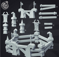 3D Printed Cast n Play - Fighting Pit 28mm 32mm D&D