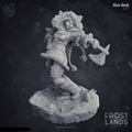 3D Printed Cast n Play Frostlands - Akna Amak 28mm 32mm D&D