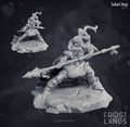 3D Printed Cast n Play Frostlands - Sakari Anyu  28mm 32mm D&D