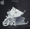 3D Printed Cast n Play Gelatinous Cube 28mm 32mm D&D