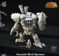 3D Printed Cast n Play Gnomish Mech Operator Insane Inventions 28mm 32mm D&D