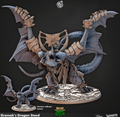 3D Printed Cast n Play Gromoks Dragon Steed Iron Skull Orcs 28mm 32mm D&D
