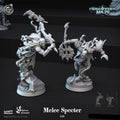 3D Printed Cast n Play Melee Specter Forgotten Maze 28mm 32mm D&D