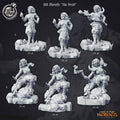 3D Printed Cast n Play Mereith the Druid Heroes Vol. 1 28mm 32mm D&D