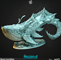 3D Printed Cast n Play Merghouls Queen Leviathan 28mm 32mm D&D