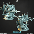 3D Printed Cast n Play Merghouls Queens Brute 28mm 32mm D&D