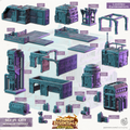 3D Printed Cast n Play Modular Outposts Sci-Fi City Set Terrain Essentials Vol III Exteriors 28mm 32mm D&D