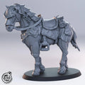 3D Printed Cast n Play Noble Horse 28mm 32mm D&D