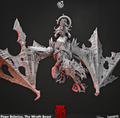3D Printed Cast n Play Pope Belarius, The Wrath Beast Church of Wrath 28mm 32mm D&D