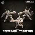 3D Printed Cast n Play Prime Mech Troopers Nebula Origins 28mm 32mm D&D