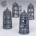3D Printed Cast n Play Prisioner Cages 28mm 32mm D&D