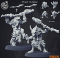 3D Printed Cast n Play Qunk The Shaman Kobold Collection 28 32mm D&D