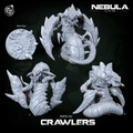 3D Printed Cast n Play Res'Ai Crawlers Nebula All Out War 28mm 32mm D&D