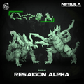 3D Printed Cast n Play Resaigon Alpha Nebula Origins 28mm 32mm D&D