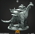 3D Printed Cast n Play Saurian Bulkhauler Saurus Rovers Set 28mm 32mm D&D