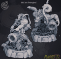 3D Printed Cast n Play Sewers of Thamarya - Inok Poisonghoul 28mm 32mm D&D