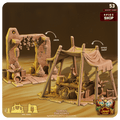 3D Printed Cast n Play Spice Shop Desert Winds Terrain Set 28mm 32mm D&D