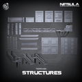 3D Printed Cast n Play Structures Nebula Origins 28mm 32mm D&D