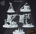 3D Printed Cast n Play Swamp Props Swamp Collection 28mm 32mm D&D