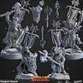 3D Printed Cast n Play Tempest Guard Dragon Seekers 28mm 32mm D&D