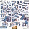 3D Printed Cast n Play Terrain Essentials Vol III Exteriors Dwarven City Set Modular Mine 28mm 32mm D&D