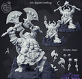 3D Printed Cast n Play The Lost Cave Collection - Ragdath Grimforge 28mm 32mm D&D